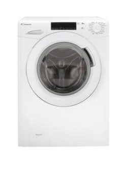 Candy Grand O Vita Gv1610Thw3W 10Kg Load, 1600 Spin Washing Machine - White